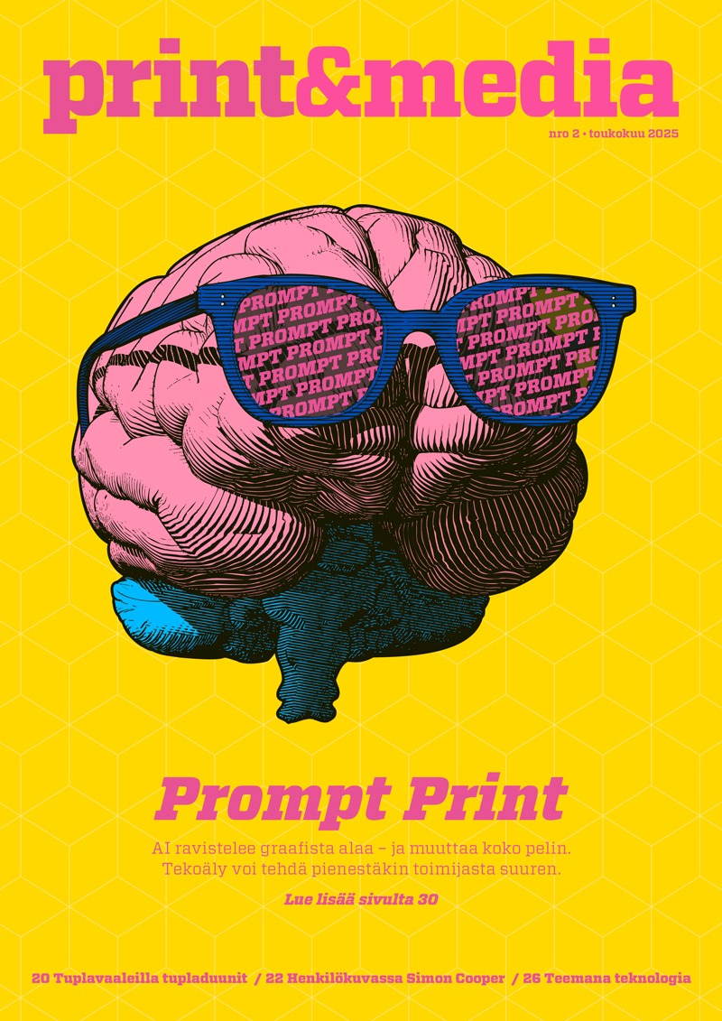 Kansikuva Print&Media 2025