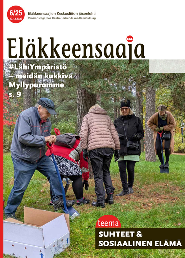 Kansikuva Eläkkeensaaja 2026