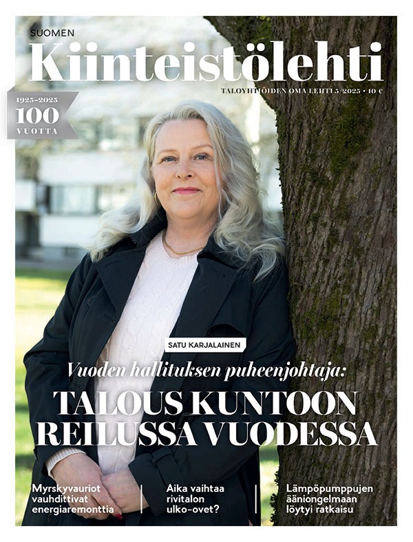 Kansikuva Suomen Kiinteistölehti 2025