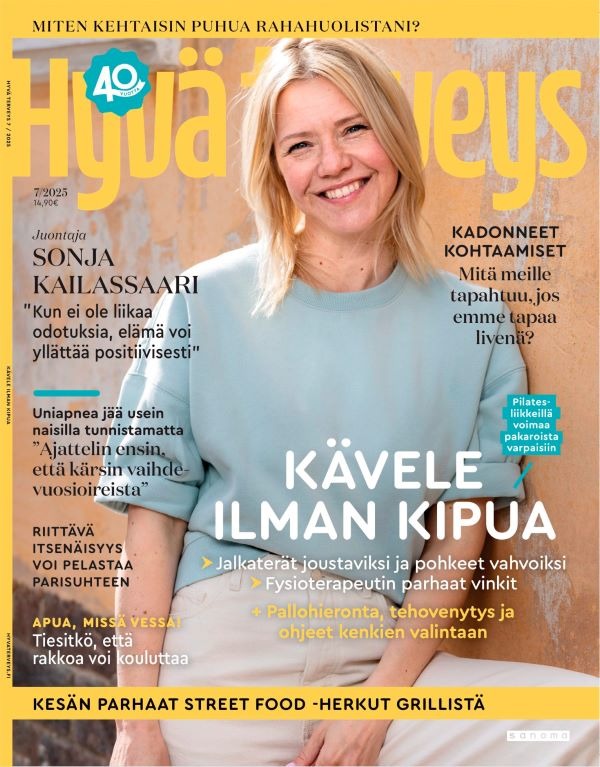 Hyvä terveys kansi