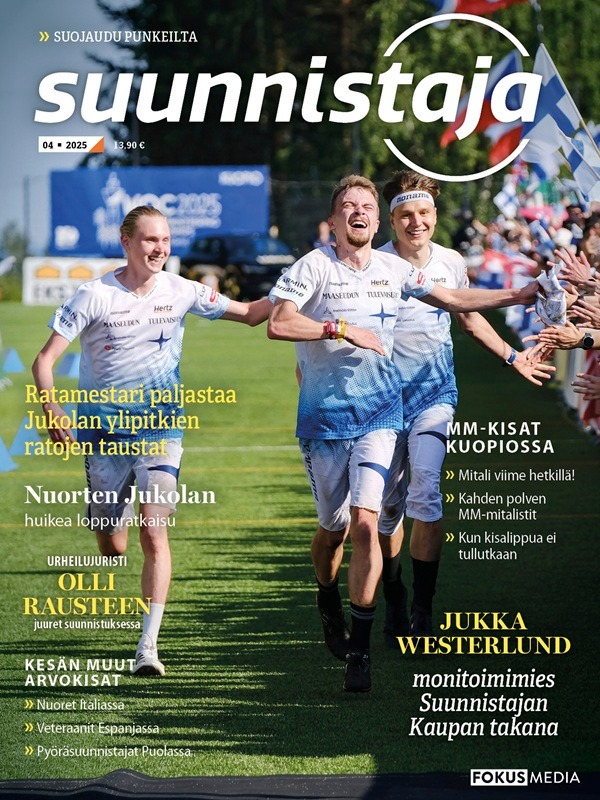 Kansikuva Suunnistaja 2026