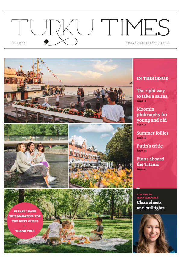 Kansikuva Turku Times 2025