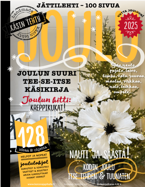 Käsin tehty Joulu kansi
