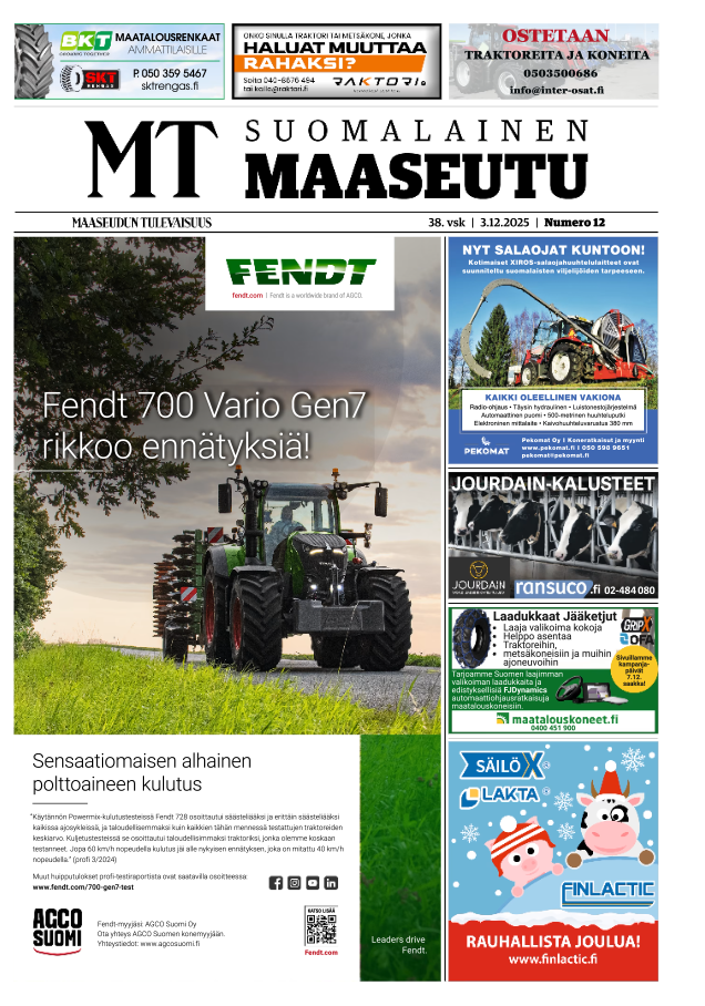 Kansikuva Suomalainen Maaseutu 2026