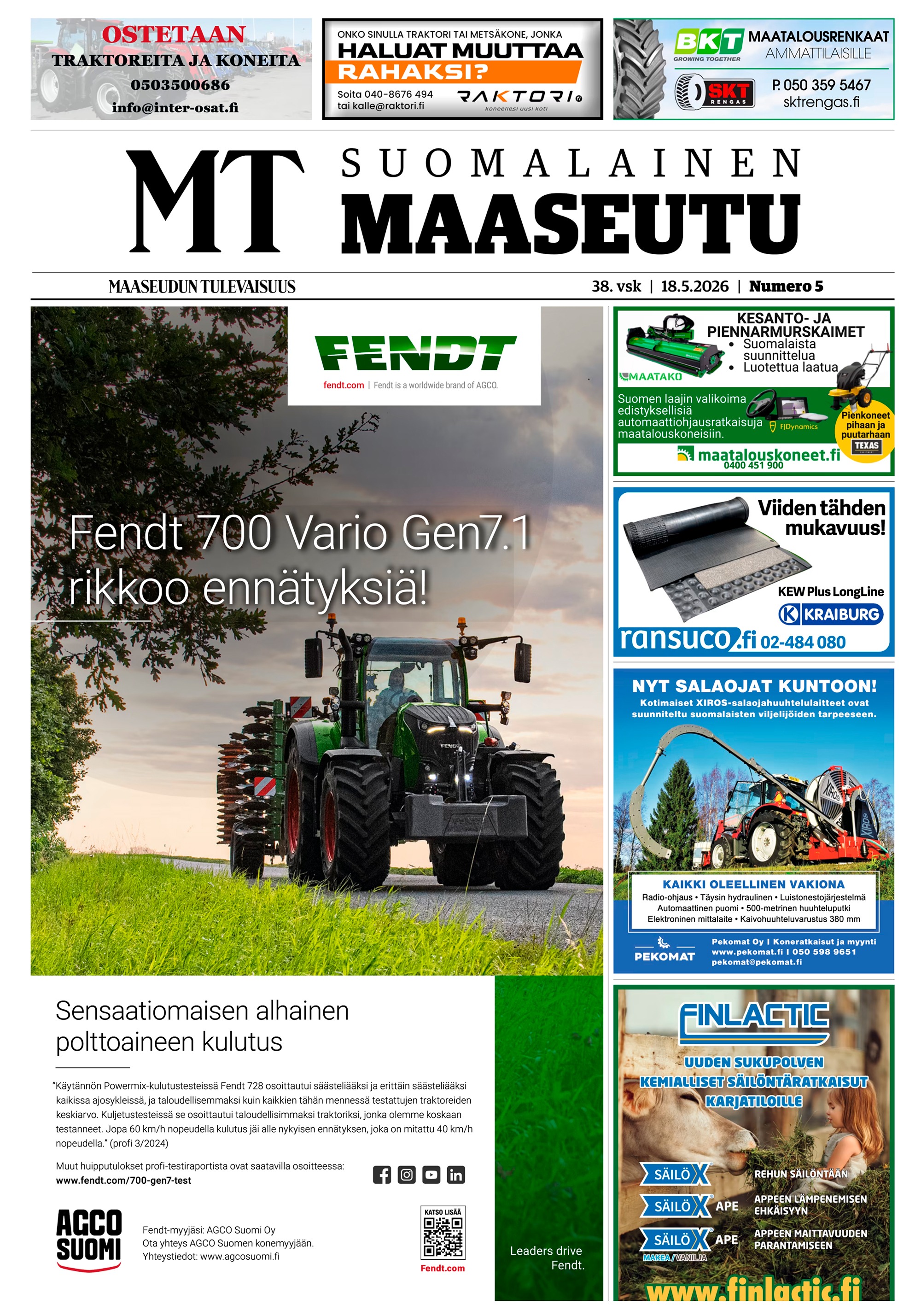 Suomalainen Maaseutu kansi