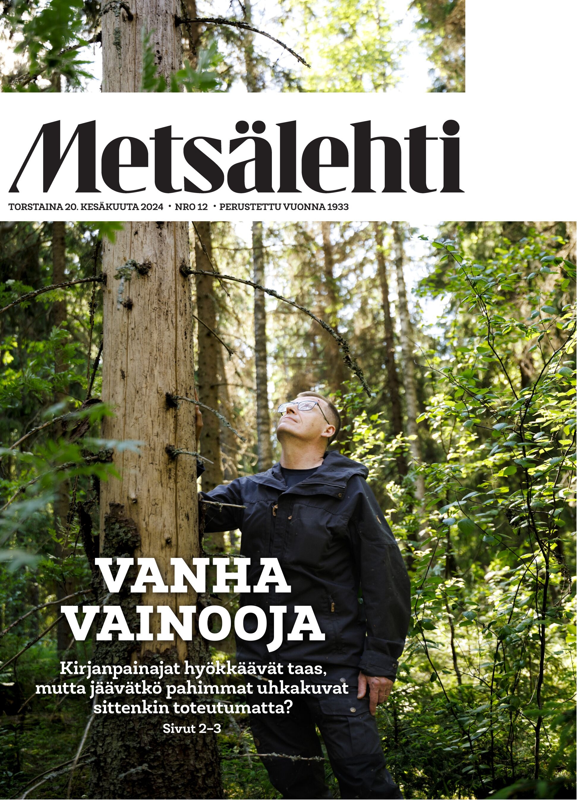 Kansikuva Metsälehti 2026