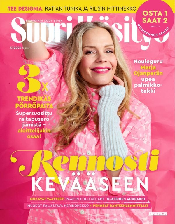 Kansikuva Suuri Käsityö 2026