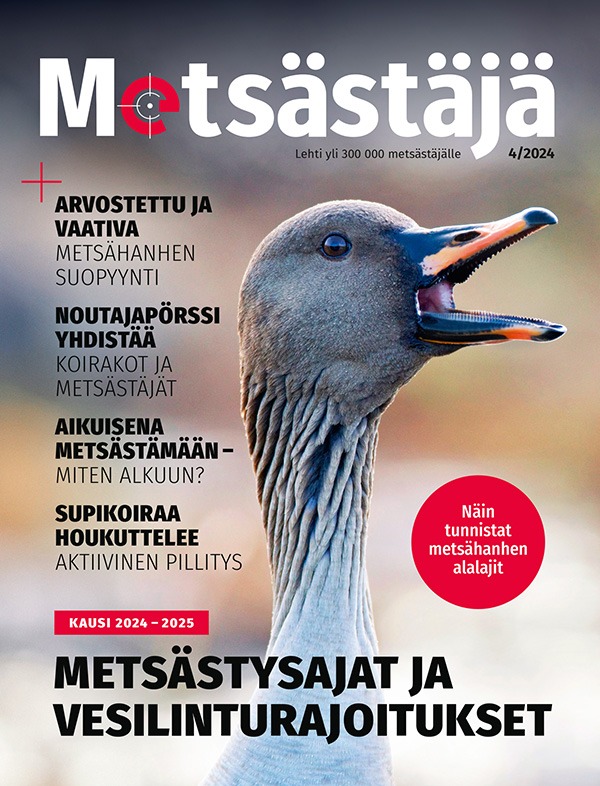 Kansikuva Metsästäjä 2025