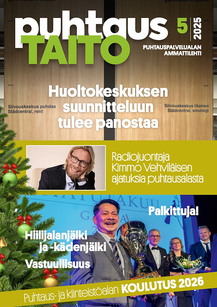 puhtausTaito kansi
