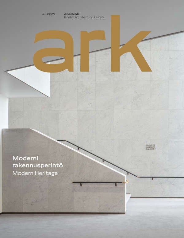 Kansikuva Arkkitehti 2025