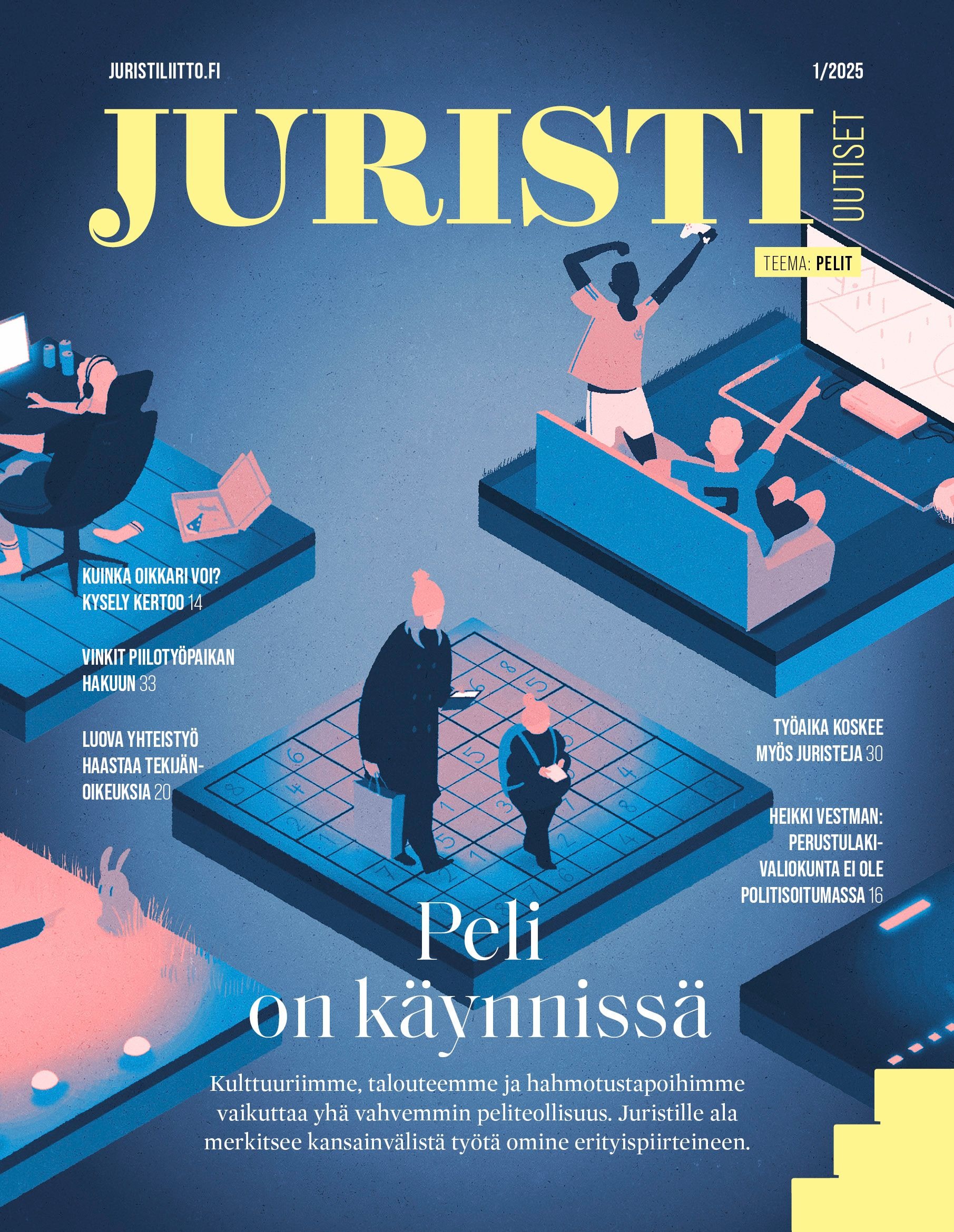 Kansikuva Juristiuutiset 2025