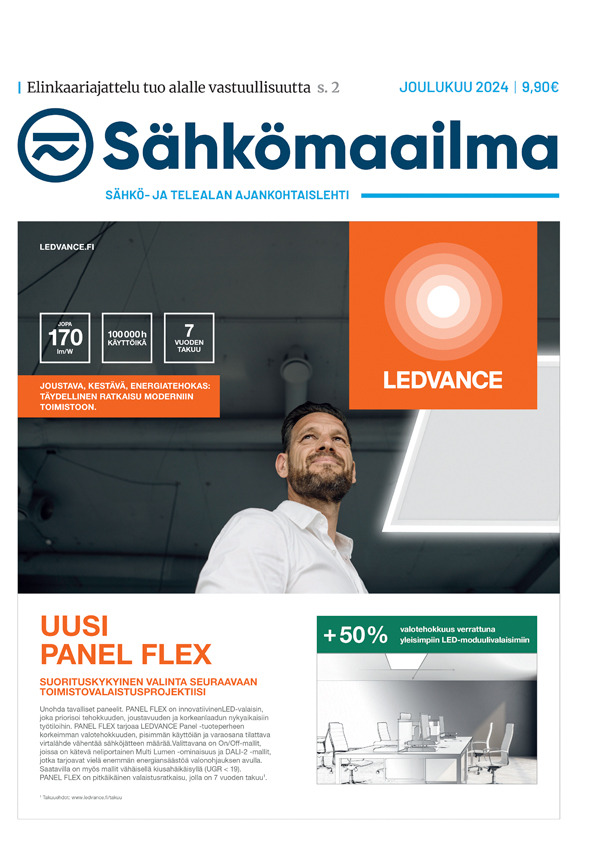 Kansikuva Sähkömaailma 2025