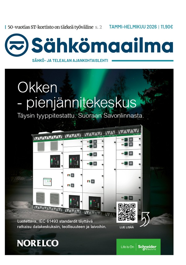 Kansikuva Sähkömaailma 2026