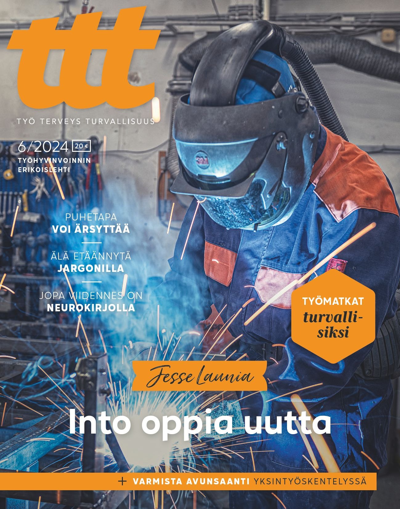 Työ Terveys Turvallisuus kansi