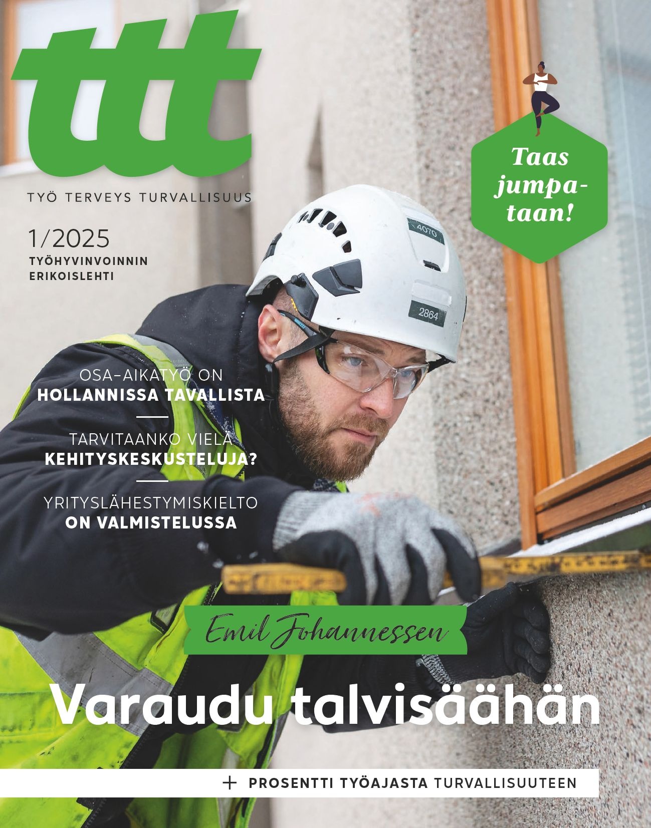 Kansikuva Työ Terveys Turvallisuus 2025