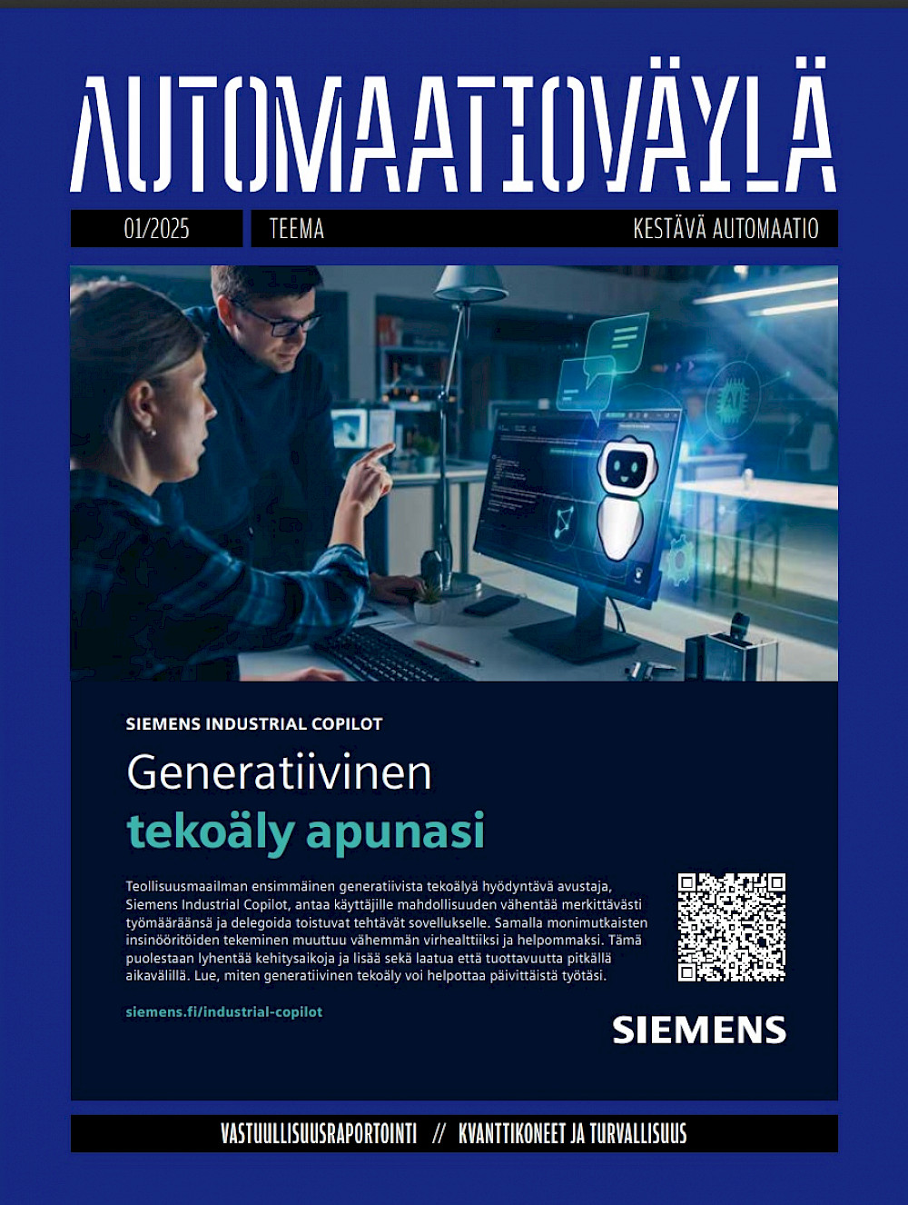 Kansikuva Automaatioväylä 2025