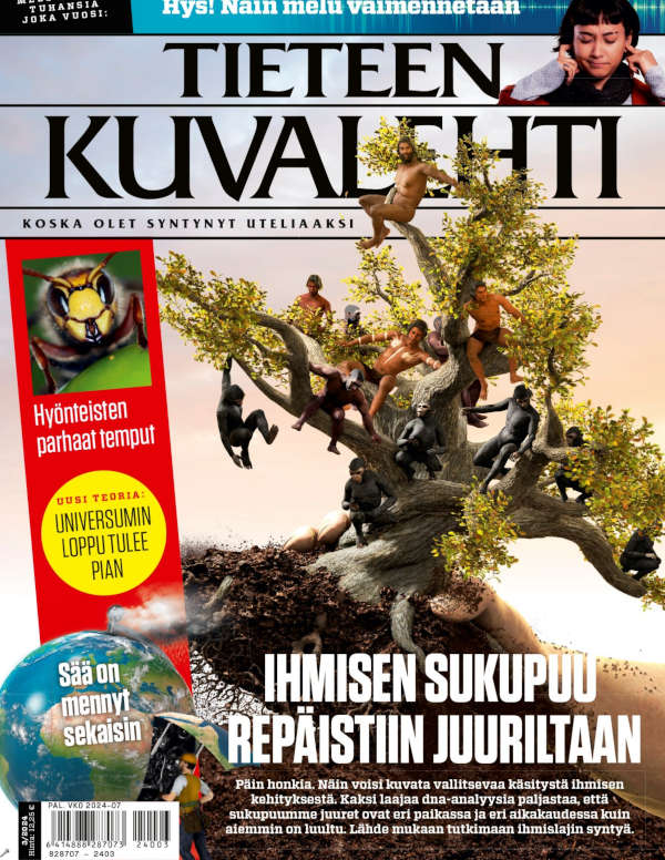 Kansikuva Tieteen Kuvalehti 2025