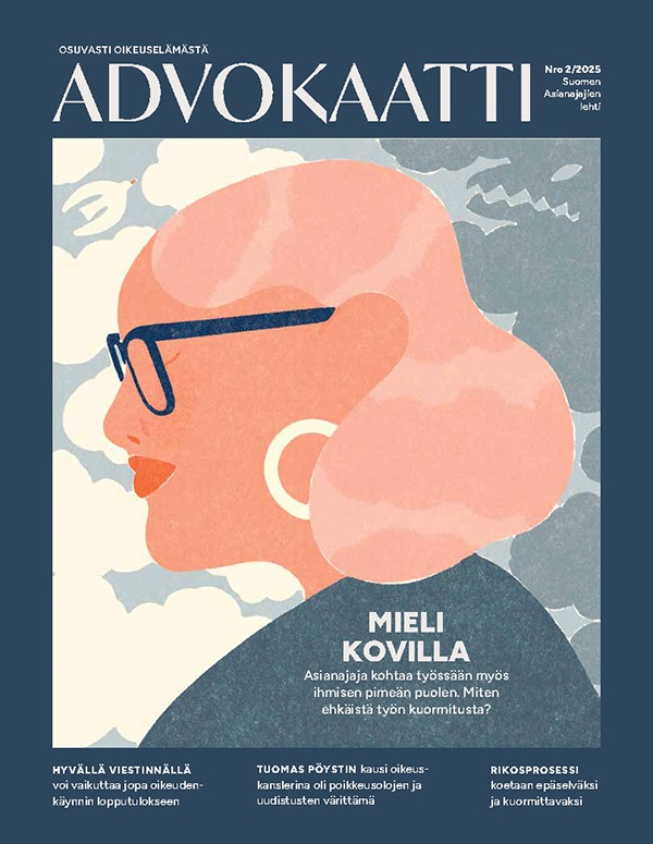 Advokaatti kansi