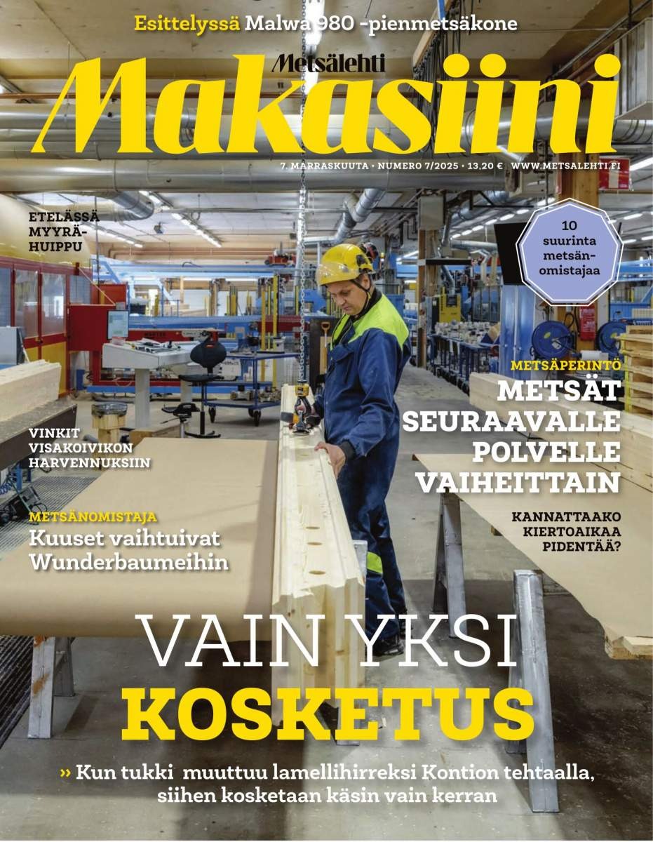 Metsälehti Makasiini kansi