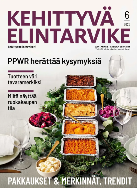 Kehittyvä Elintarvike kansi