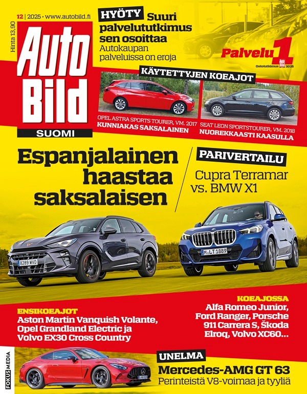 Kansikuva Auto Bild Suomi 2026