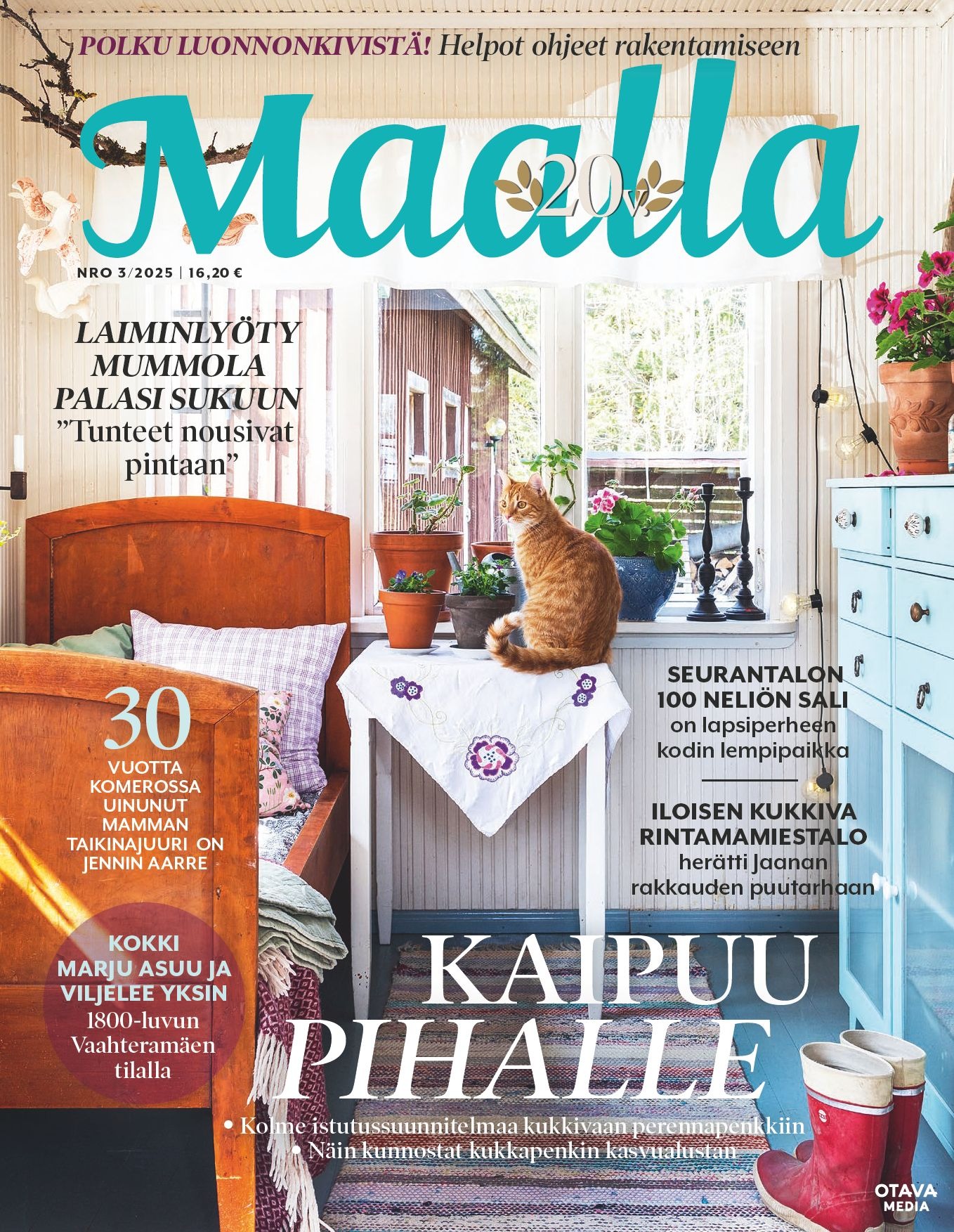 Kansikuva Maalla 2025