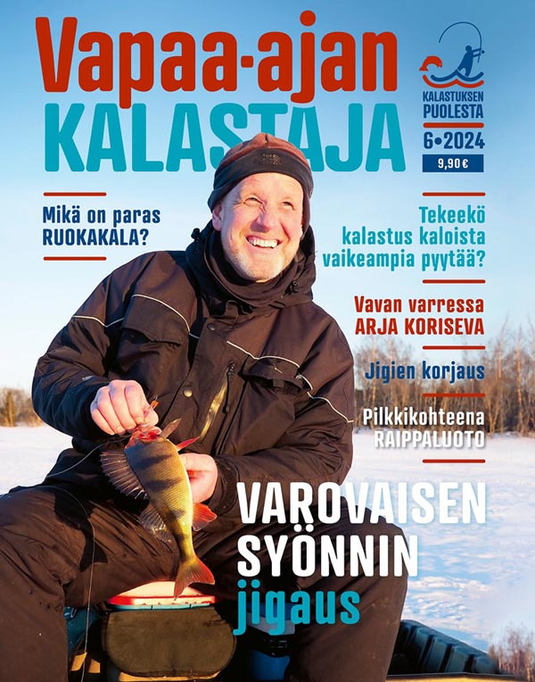 Vapaa-ajan Kalastaja kansi