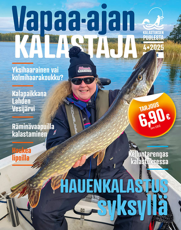 Vapaa-ajan Kalastaja kansi