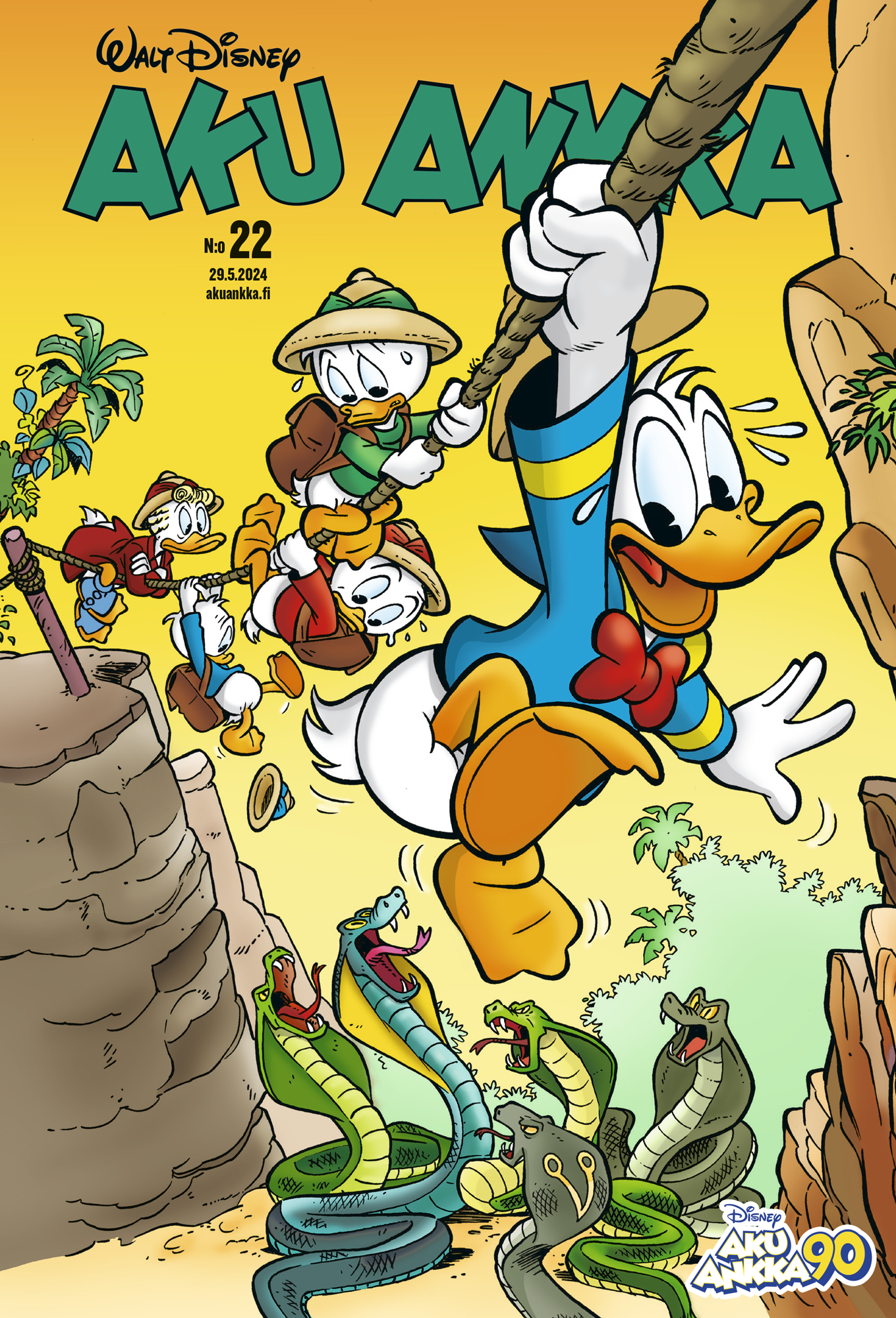 Kansikuva Aku Ankka 2025